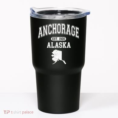 Anchorage Alaska Est. 1920 Varsity Tumbler