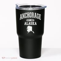 Anchorage Alaska Est. 1920 Varsity Tumbler thumb 0