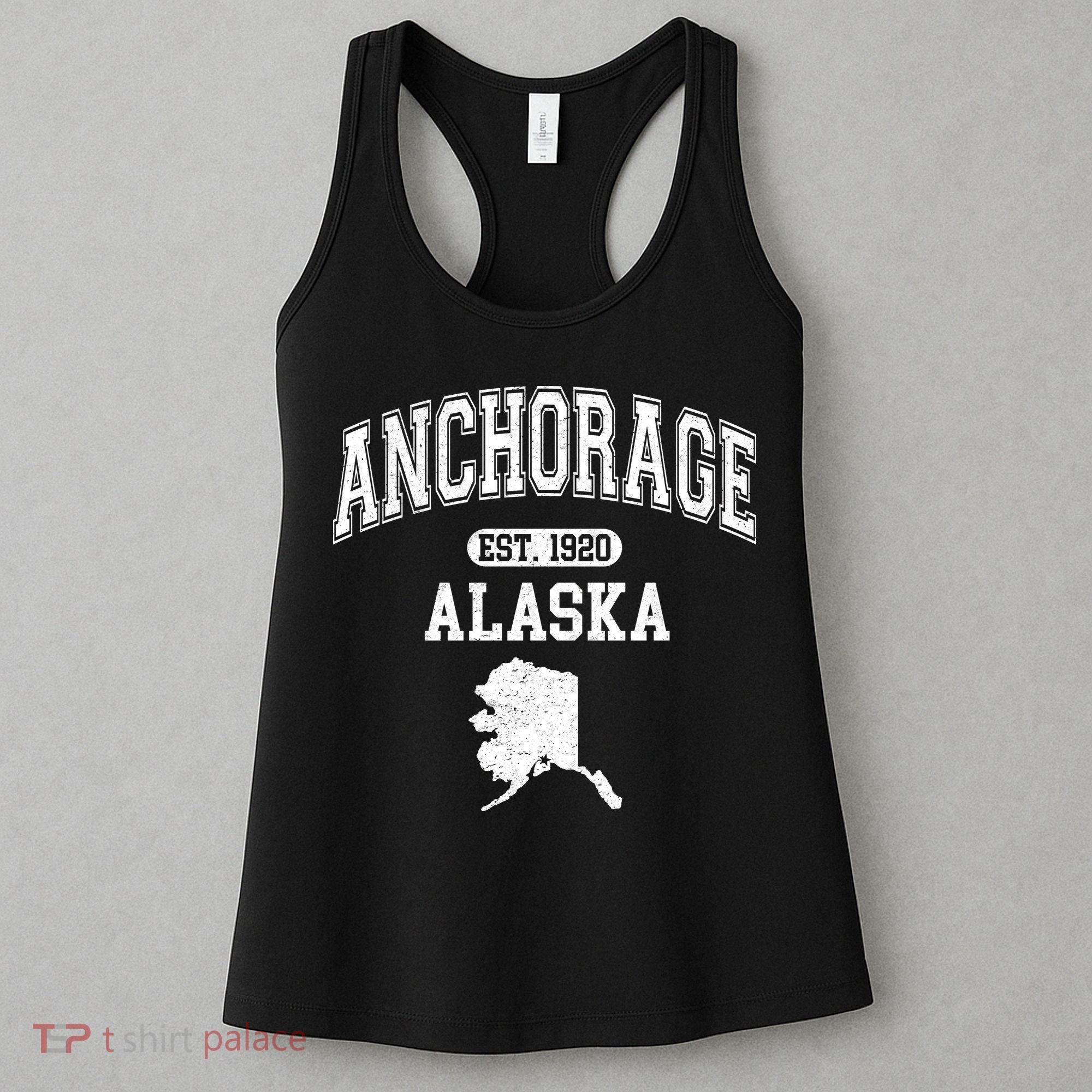 Anchorage Alaska Est. 1920 Varsity Women's Tank Top