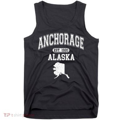 Anchorage Alaska Est. 1920 Varsity Tank Top