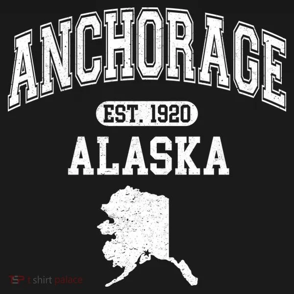 Anchorage Alaska Est. 1920 Varsity Women's Long Sleeve Shirt