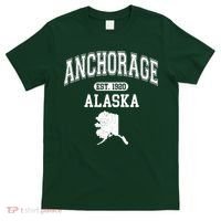 Anchorage Alaska Est. 1920 Varsity T-Shirt thumb 0