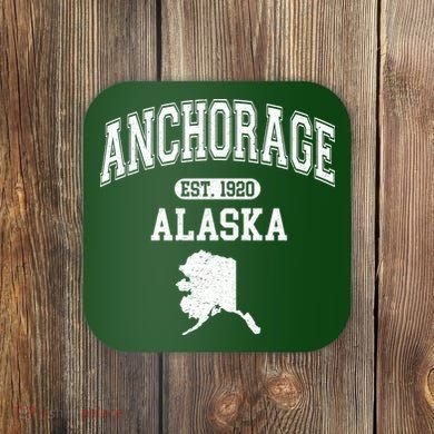 Anchorage Alaska Est. 1920 Varsity Coaster