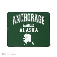 Anchorage Alaska Est. 1920 Varsity Mousepad thumb 0
