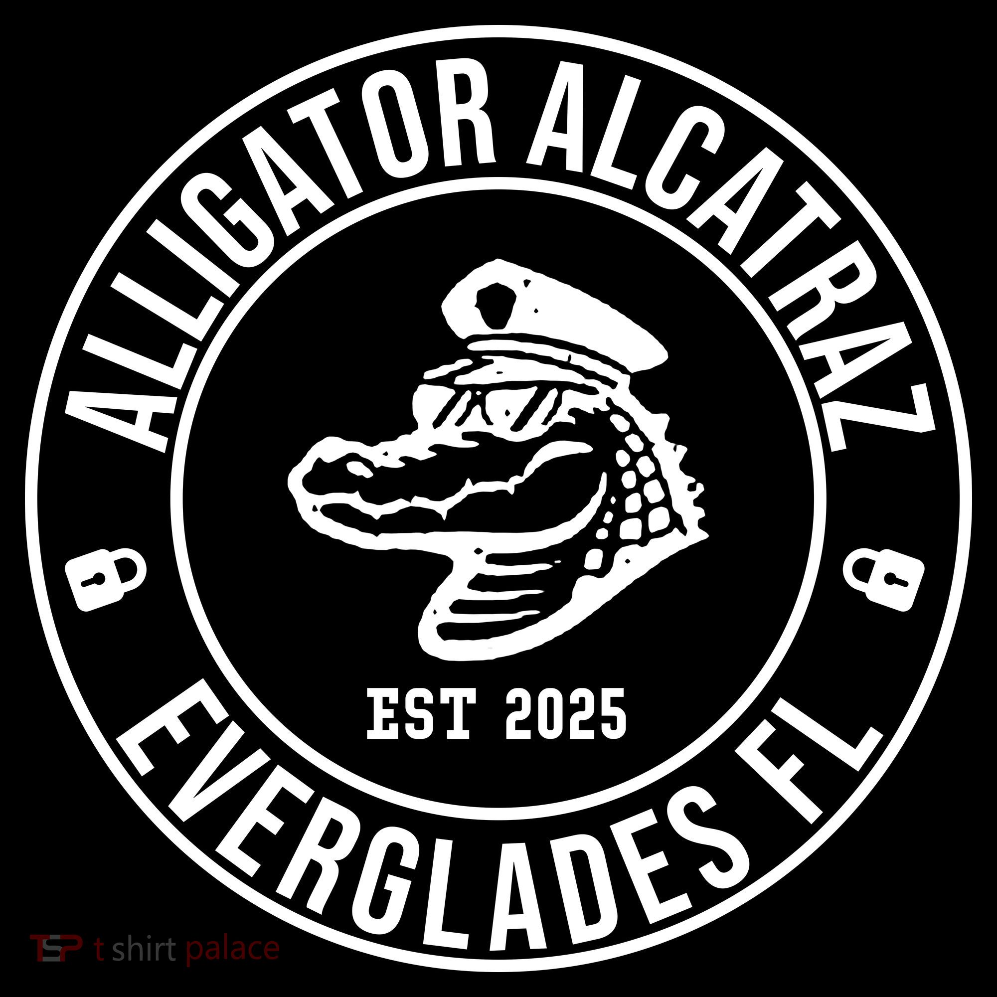 Alligator Alcatraz Everglades Florida Est 2025 Women's Hoodie