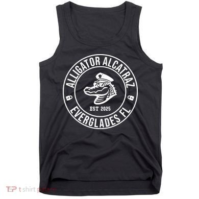 Alligator Alcatraz Everglades Florida Est 2025 Tank Top