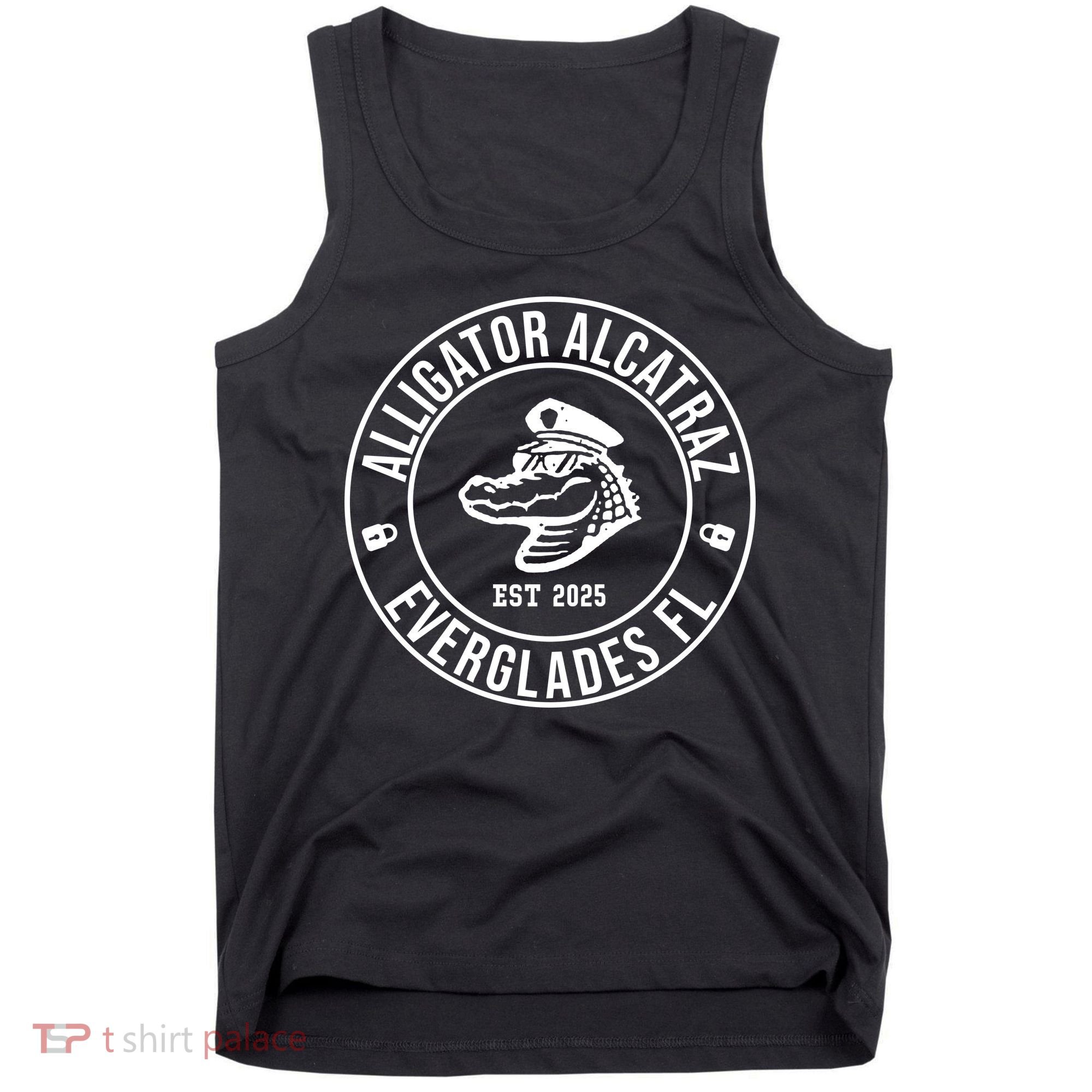 Alligator Alcatraz Everglades Florida Est 2025 Tank Top