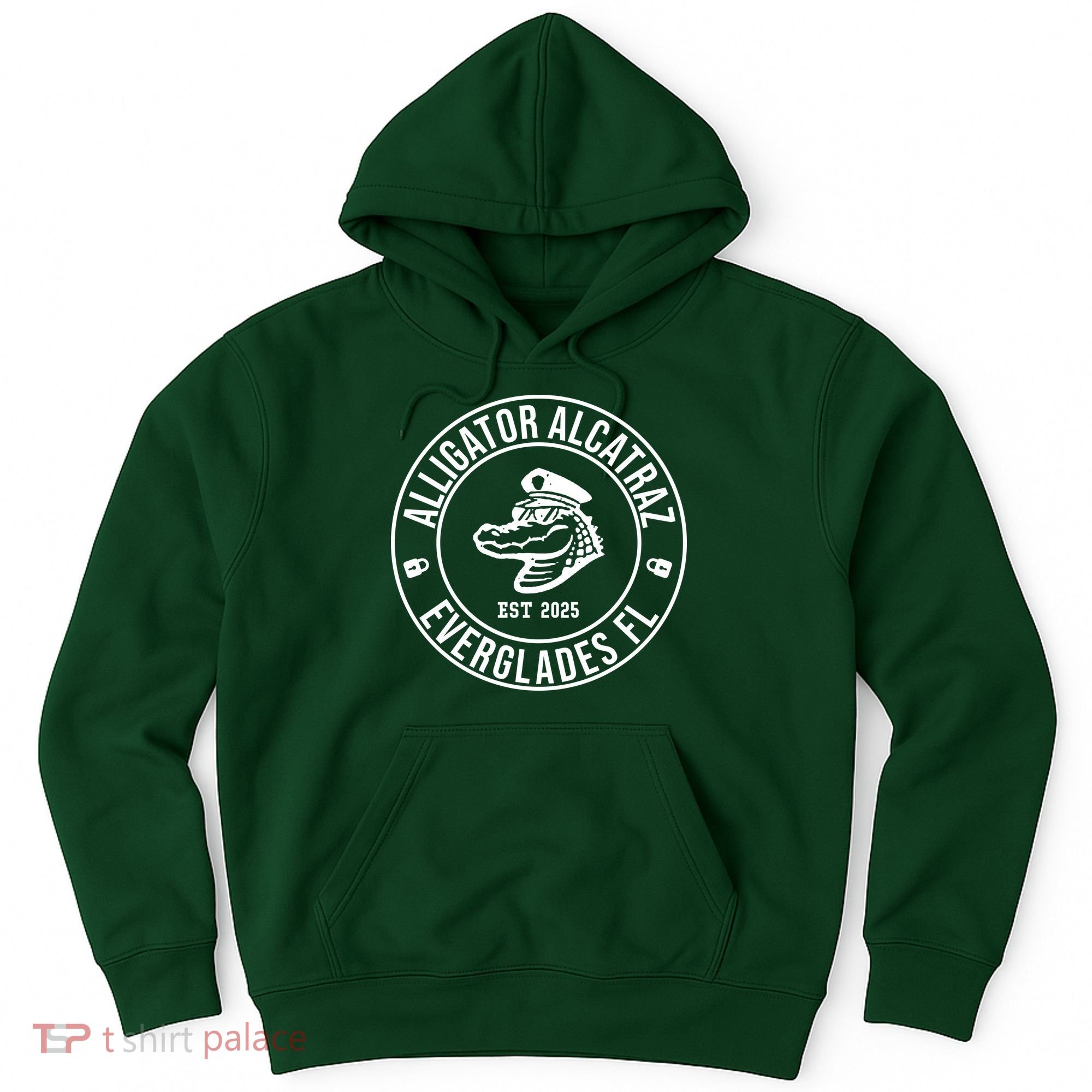Alligator Alcatraz Everglades Florida Est 2025 Hoodie