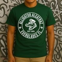 Alligator Alcatraz Everglades Florida Est 2025 T-Shirt thumb 3