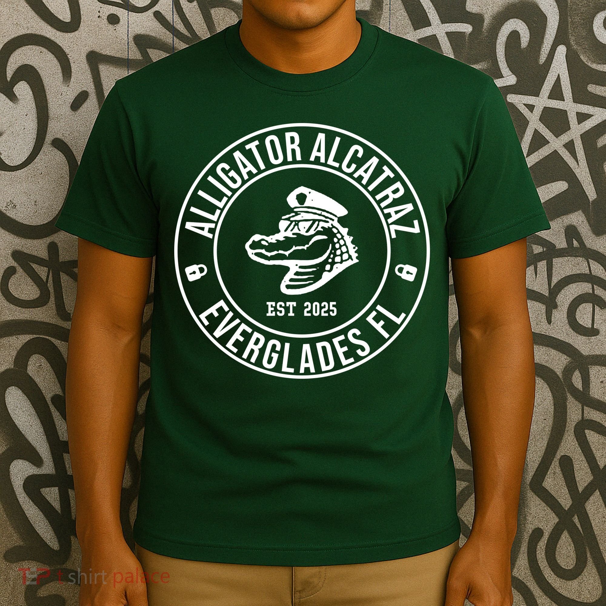Alligator Alcatraz Everglades Florida Est 2025 T-Shirt