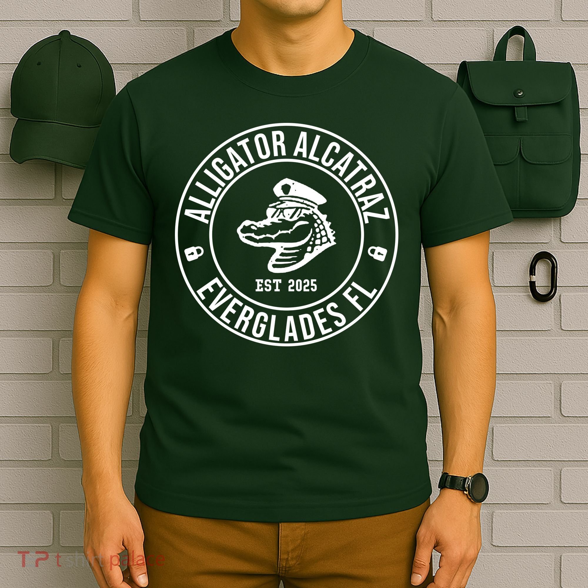 Alligator Alcatraz Everglades Florida Est 2025 T-Shirt