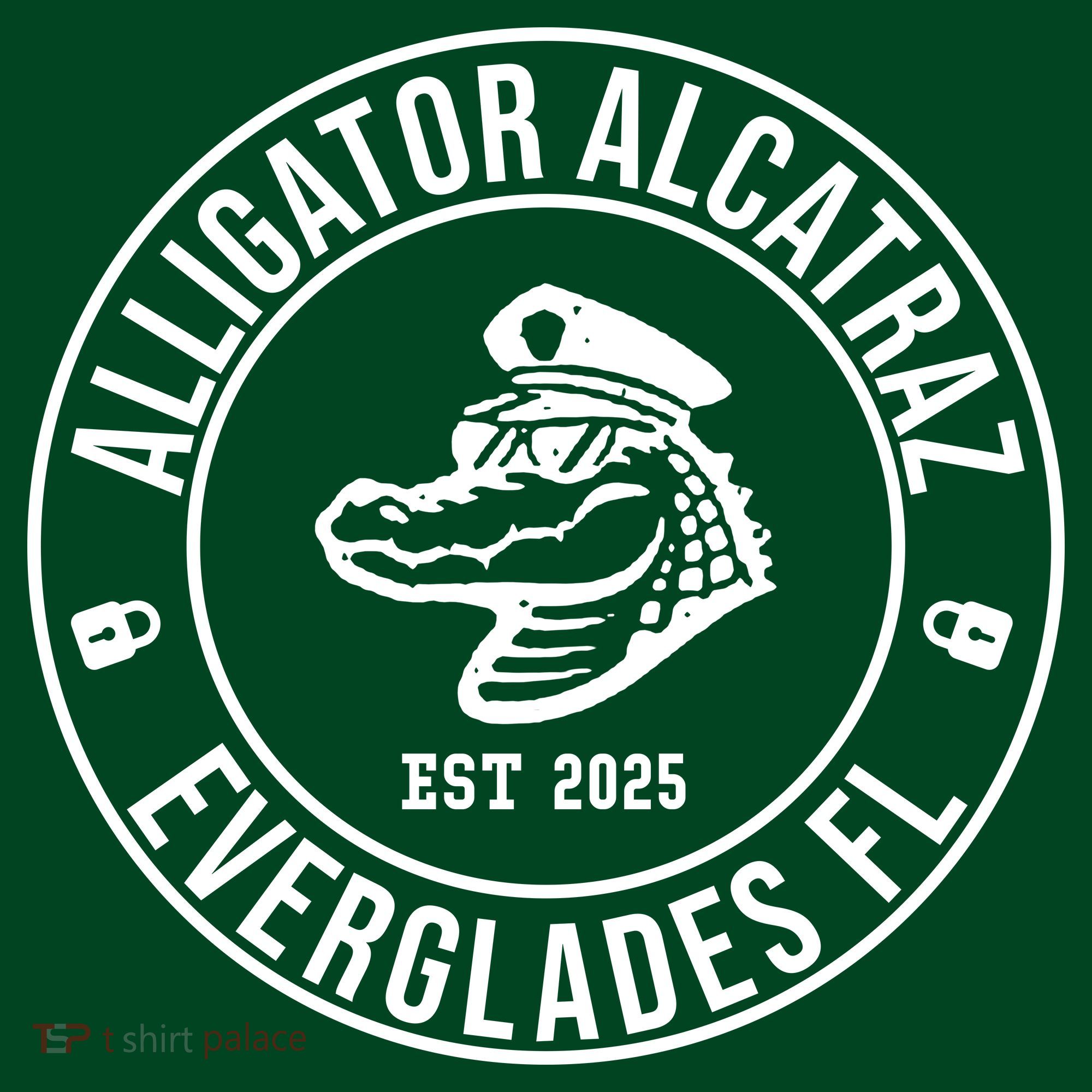 Alligator Alcatraz Everglades Florida Est 2025 T-Shirt