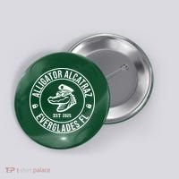 Alligator Alcatraz Everglades Florida Est 2025 Button thumb 0