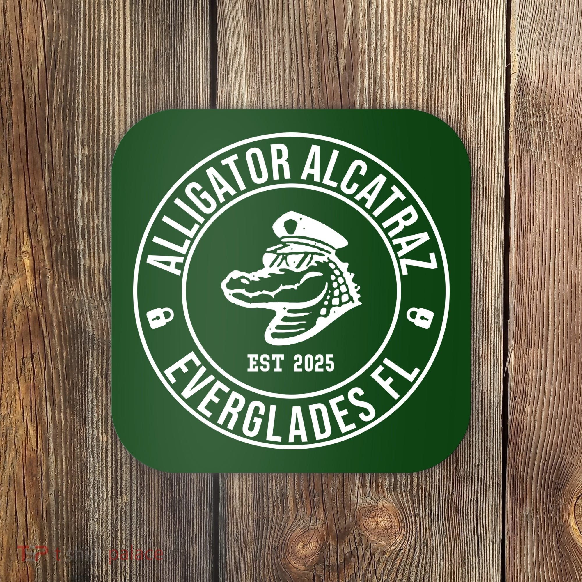 Alligator Alcatraz Everglades Florida Est 2025 Coaster