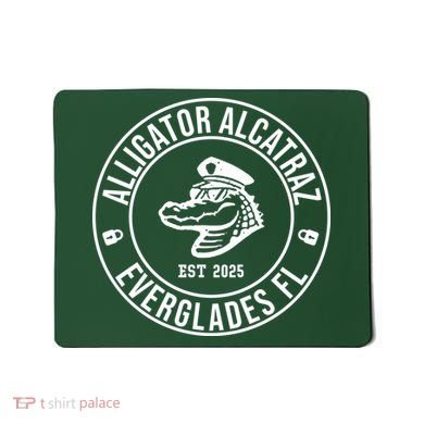 Alligator Alcatraz Everglades Florida Est 2025 Mousepad