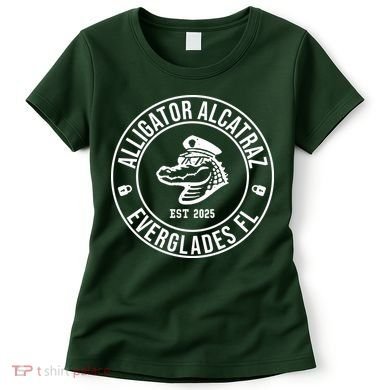 Alligator Alcatraz Everglades Florida Est 2025 Women's T-Shirt