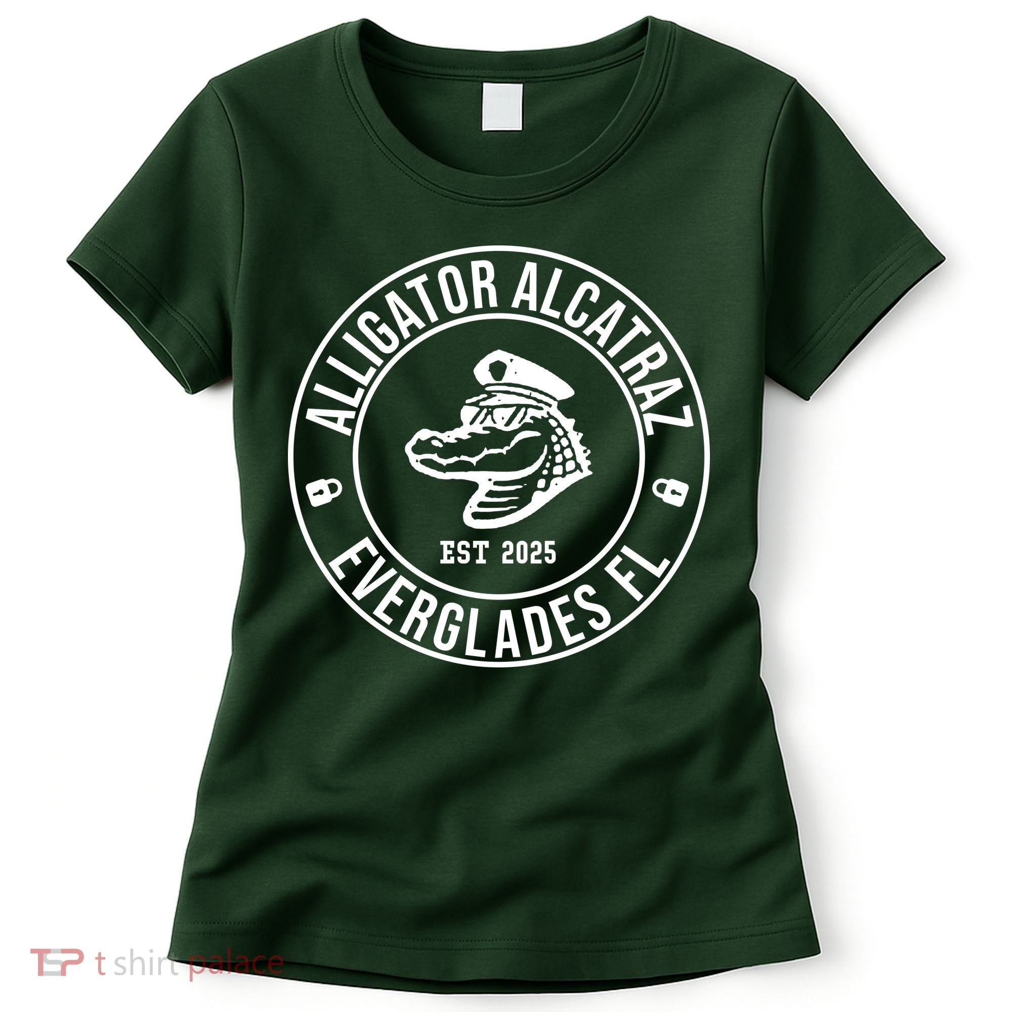 Alligator Alcatraz Everglades Florida Est 2025 Women's T-Shirt