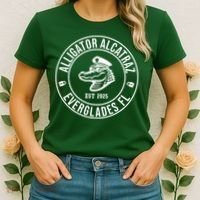 Alligator Alcatraz Everglades Florida Est 2025 Women's T-Shirt thumb 2