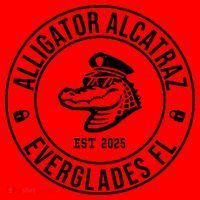 Alligator Alcatraz Everglades Florida Est 2025 Santa Hat thumb 1