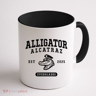 Alligator Alcatraz Everglades Est 2025 Coffee Mug back
