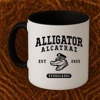 Alligator Alcatraz Everglades Est 2025 Coffee Mug thumb 2