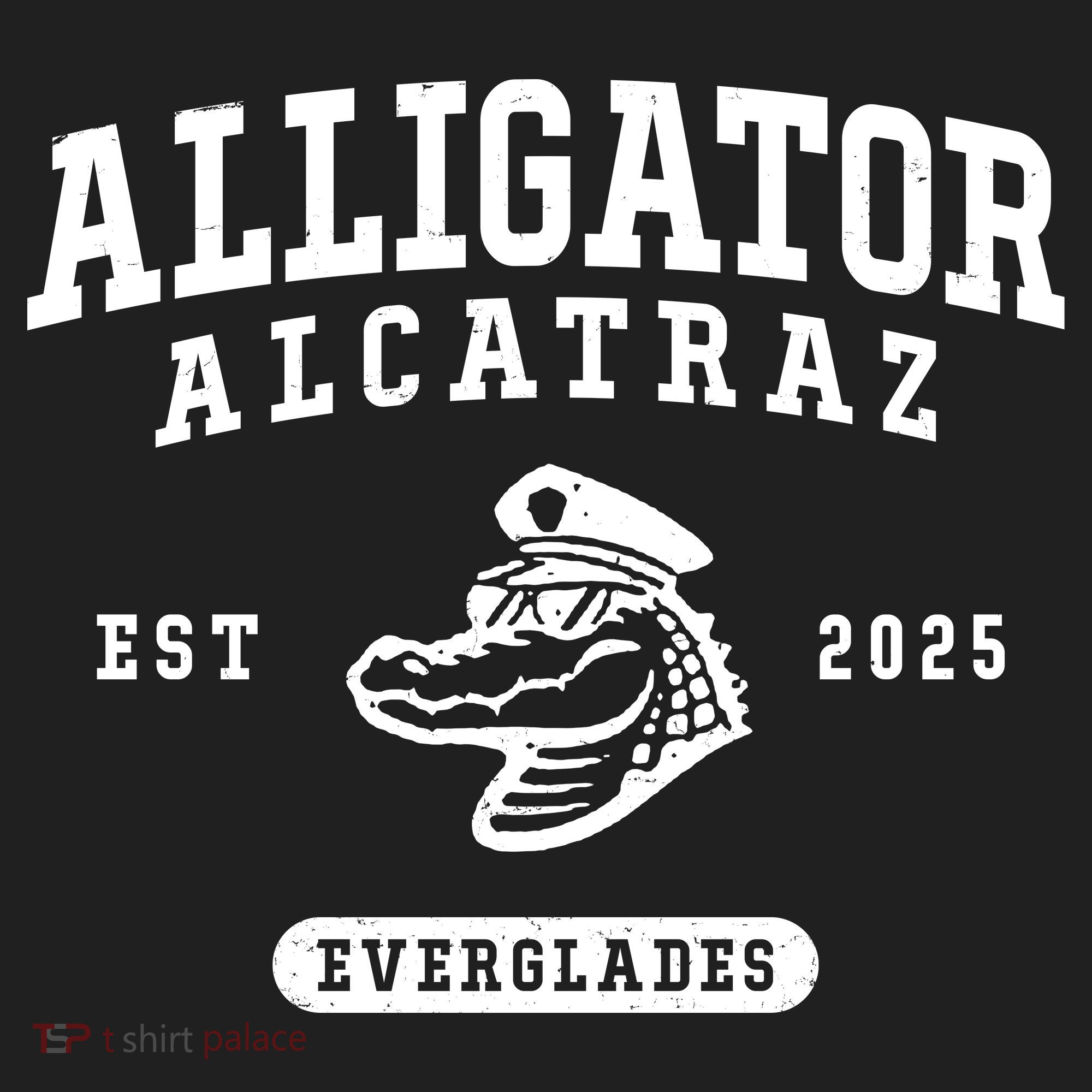 Alligator Alcatraz Everglades Est 2025 Beanie