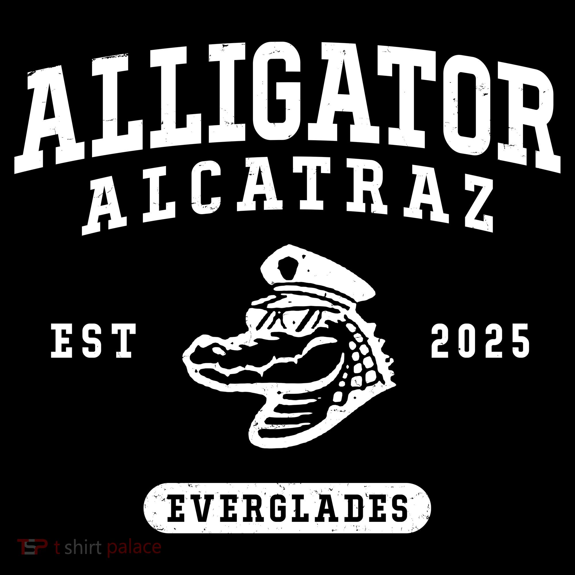 Alligator Alcatraz Everglades Est 2025 Women's Hoodie