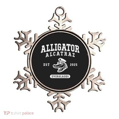 Alligator Alcatraz Everglades Est 2025 Ornament