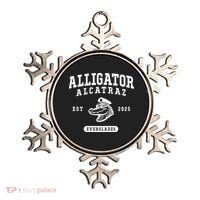 Alligator Alcatraz Everglades Est 2025 Ornament thumb 0