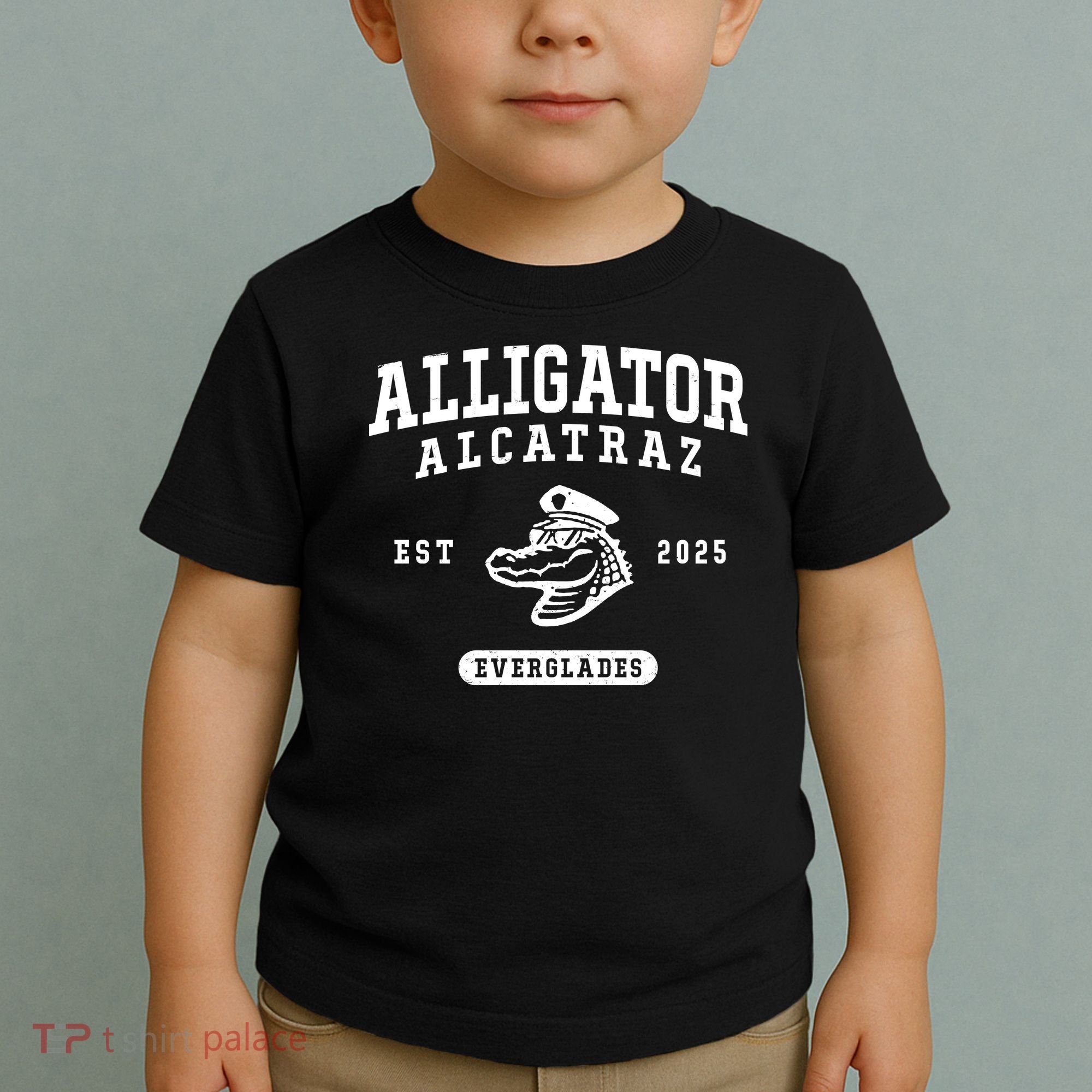 Alligator Alcatraz Everglades Est 2025 Toddler T-Shirt