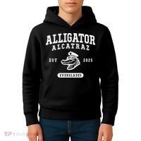 Alligator Alcatraz Everglades Est 2025 Kids Hoodie thumb 4