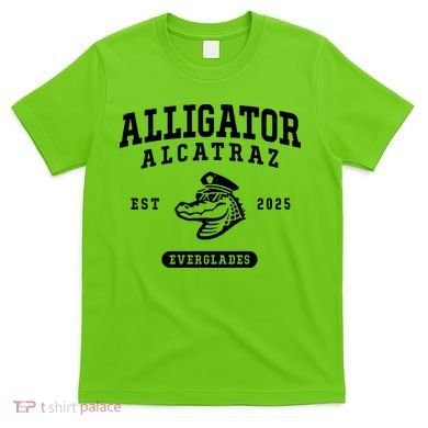 Alligator Alcatraz Everglades Est 2025 T-Shirt
