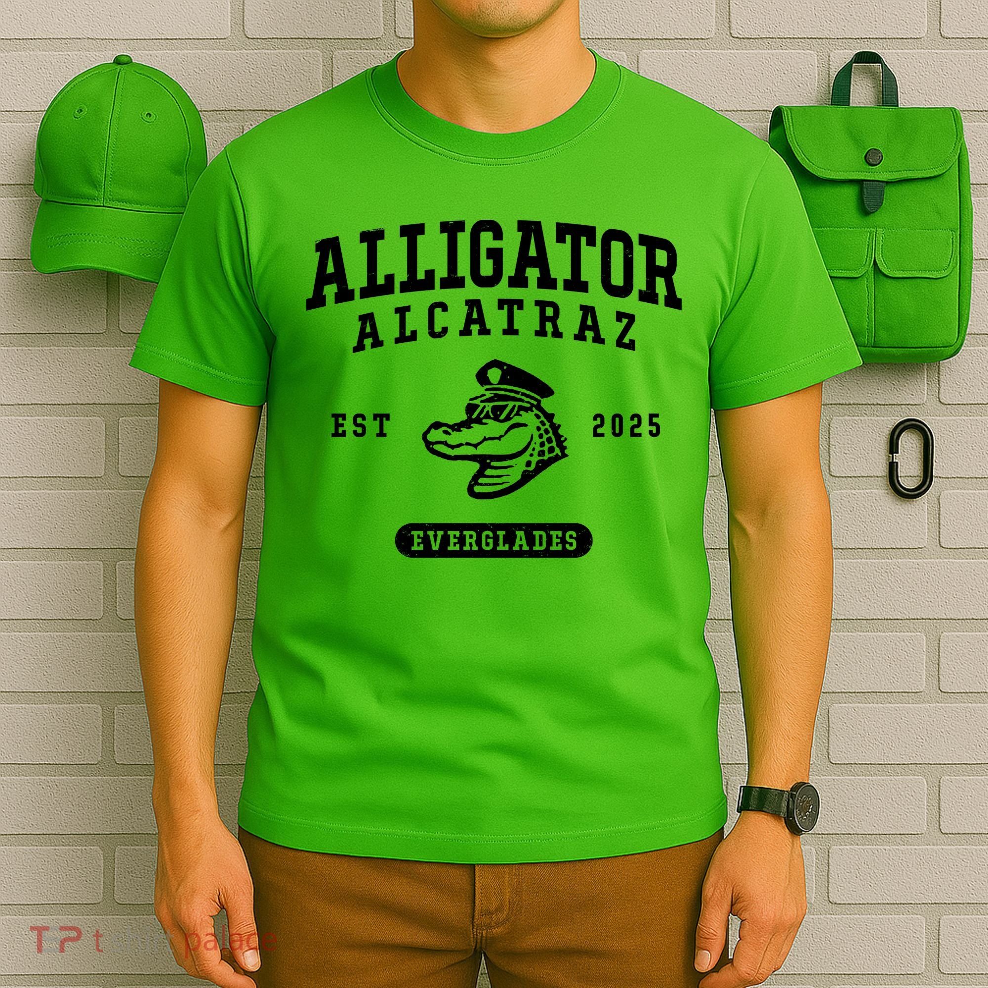 Alligator Alcatraz Everglades Est 2025 T-Shirt