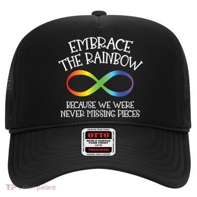 Autism Awareness Embrace The Rainbow Infinity Anti Puzzle Gift Hat