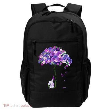 Alzheimer Awareness Elephant I Will Remember For You Supporter Alzheimer Backpack