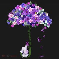 Alzheimer Awareness Elephant I Will Remember For You Supporter Alzheimer Coaster thumb 2