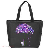 Alzheimer Awareness Elephant I Will Remember For You Supporter Alzheimer Tote Bag thumb 0