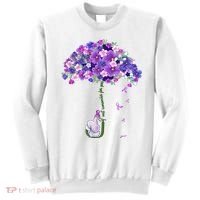 Alzheimer Awareness Elephant I Will Remember For You Supporter Alzheimer Sweatshirt thumb 0