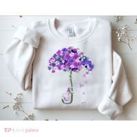 Alzheimer Awareness Elephant I Will Remember For You Supporter Alzheimer Sweatshirt thumb 2