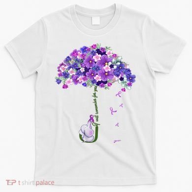 Alzheimer Awareness Elephant I Will Remember For You Supporter Alzheimer T-Shirt