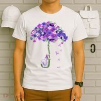 Alzheimer Awareness Elephant I Will Remember For You Supporter Alzheimer T-Shirt thumb 6