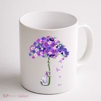 Alzheimer Awareness Elephant I Will Remember For You Supporter Alzheimer Coffee Mug thumb 1