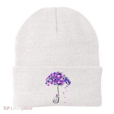 Alzheimer Awareness Elephant I Will Remember For You Supporter Alzheimer Beanie