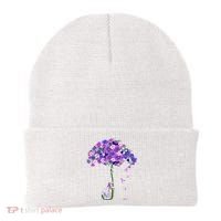 Alzheimer Awareness Elephant I Will Remember For You Supporter Alzheimer Beanie thumb 0
