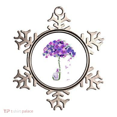 Alzheimer Awareness Elephant I Will Remember For You Supporter Alzheimer Ornament