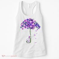 Alzheimer Awareness Elephant I Will Remember For You Supporter Alzheimer Women's Tank Top thumb 0