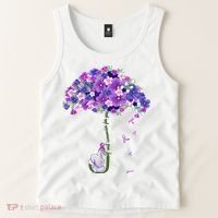 Alzheimer Awareness Elephant I Will Remember For You Supporter Alzheimer Tank Top thumb 2