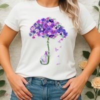 Alzheimer Awareness Elephant I Will Remember For You Supporter Alzheimer Women's T-Shirt thumb 2