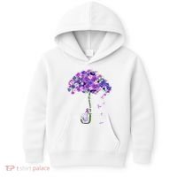 Alzheimer Awareness Elephant I Will Remember For You Supporter Alzheimer Kids Hoodie thumb 0