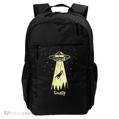 Alien Abduction Finally Aliens Backpack